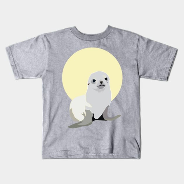 Seal Kids T-Shirt by littleanimals